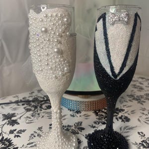 Champagneglazen bruiloft