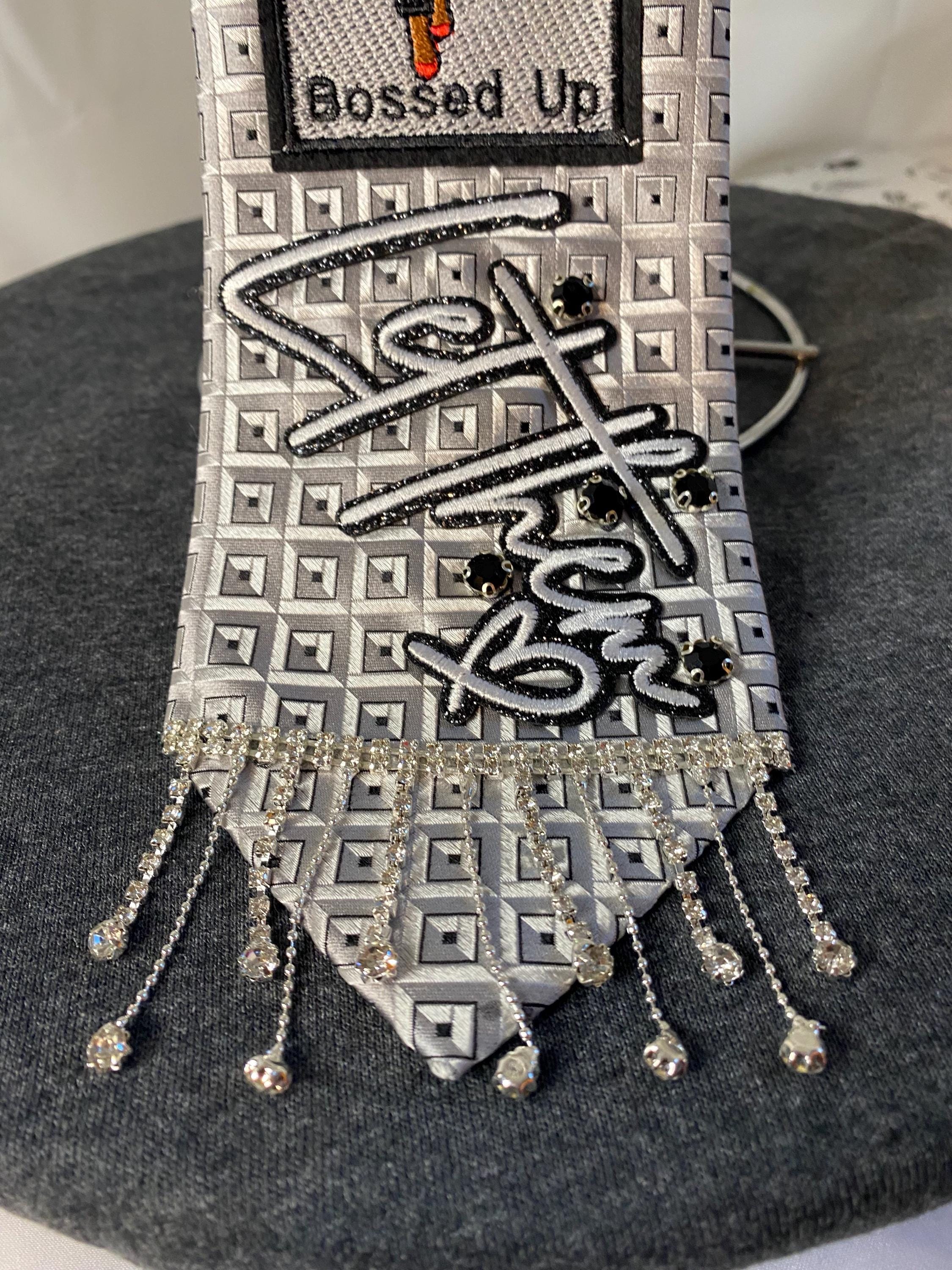 Bossed up Signature Neck Tie - Etsy