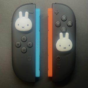 Bunny Style Thumb Grips – Bunny Joystick Covers | Cute Nintendo Switch 2 Accessories | Soft Silicone Minimal Caps image 5
