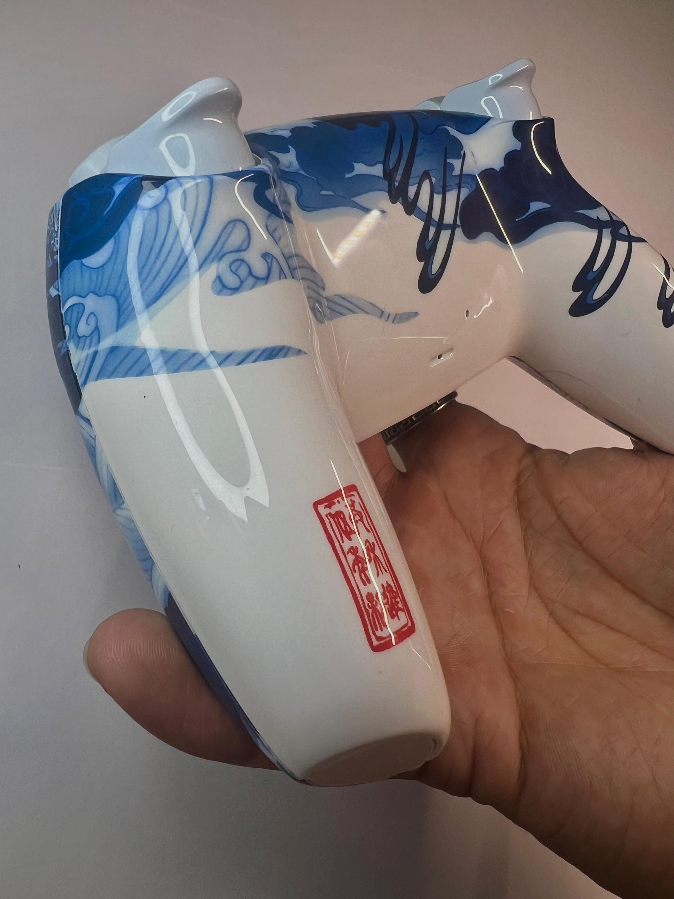 Ps5 Controller Custom Shell Blue Dragon PS5 Controller Shell – Custom Dualsense Design - Etsy