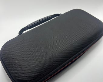 Black Nintendo Switch 2 Case - Protective Carrying Travel Case - Holds 10 Games