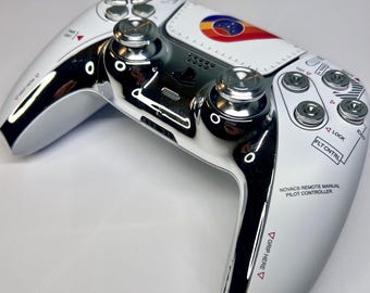 Spacecraft PS5 Controller Shell Mod – Pilot Console DualSense Design | PlayStation 5 | Send-In or Buy Refurbished