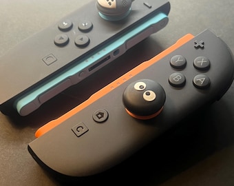 Totoro and Soot Sprite Thumb Grips – Cute Joystick Covers | Nintendo Switch 2, PS5 & Xbox Accessories | Soft Silicone Caps