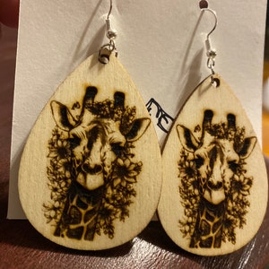 Giraffe Earrings