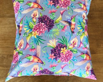 Outdoor water resistant cushions, waterproof garden cushion, cover 17 x17 inches, polyester cover, 20 x 20 inches cushion .