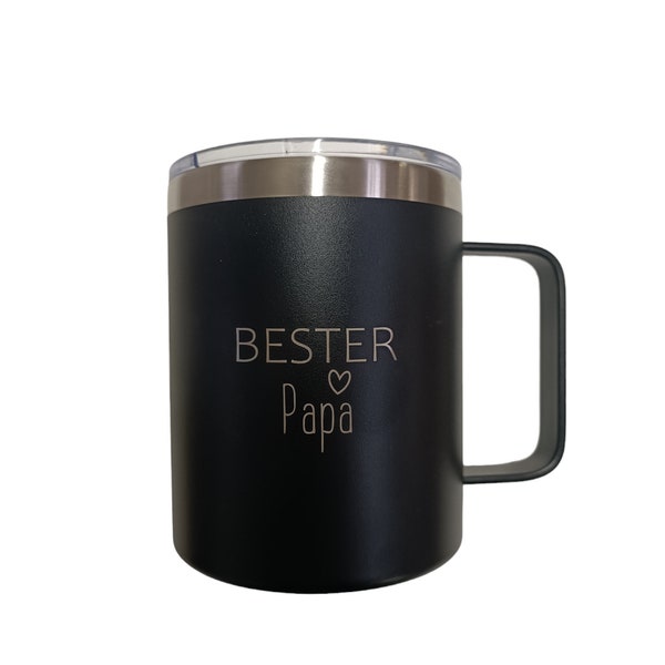 ToGo Kaffeebecher Thermobecher Edelstahlbecher Personalisiert Geschenk