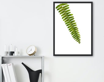 Tropical Leaf Print/Gallery Wall / Green Leaf Print/Tropical theme decor/Green Leaves/Tropical Leaf Art/ Tropical Leaf Wall Art