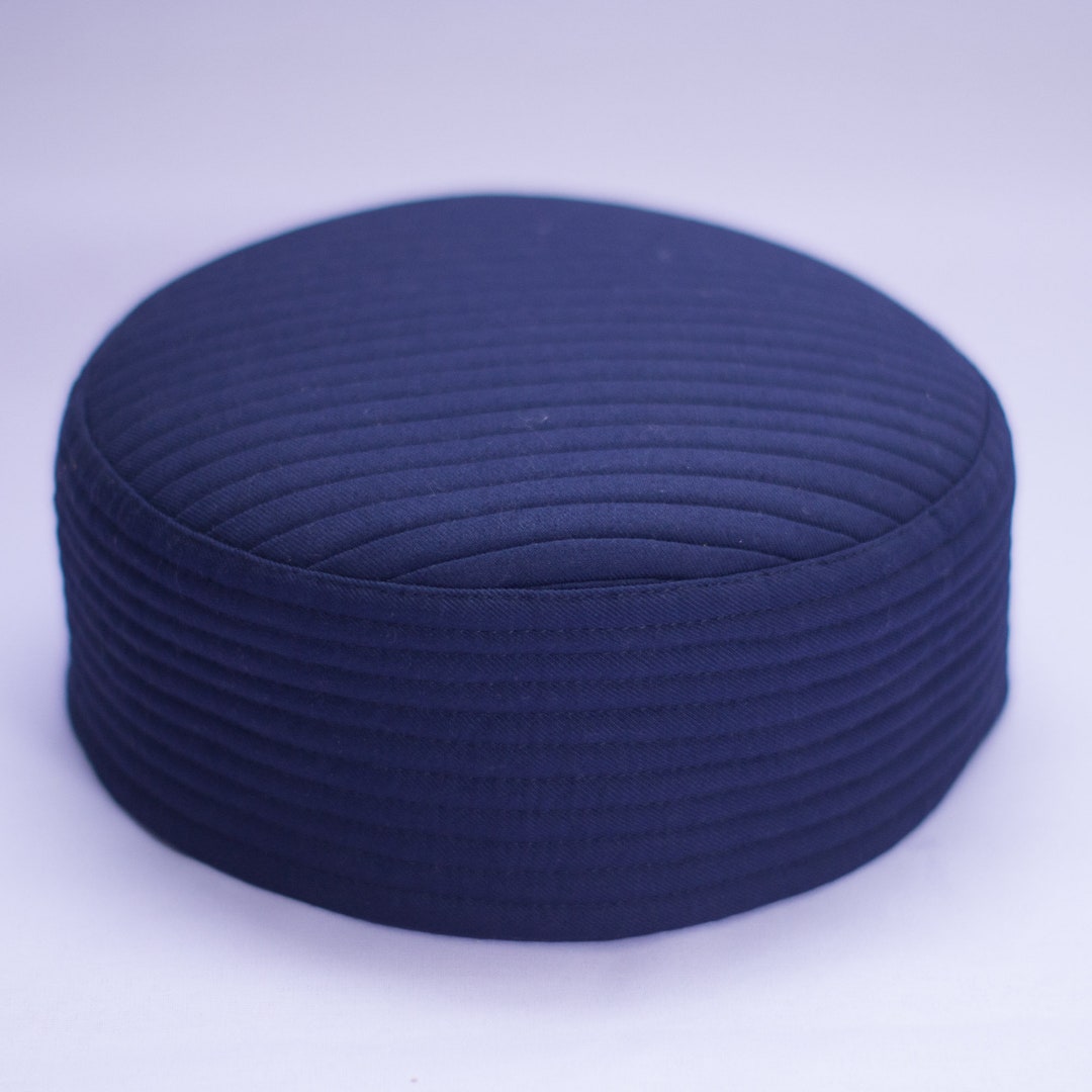 Premium Striped Line Men Skull Cap Muslim Islamic Prayer Hat Etsy