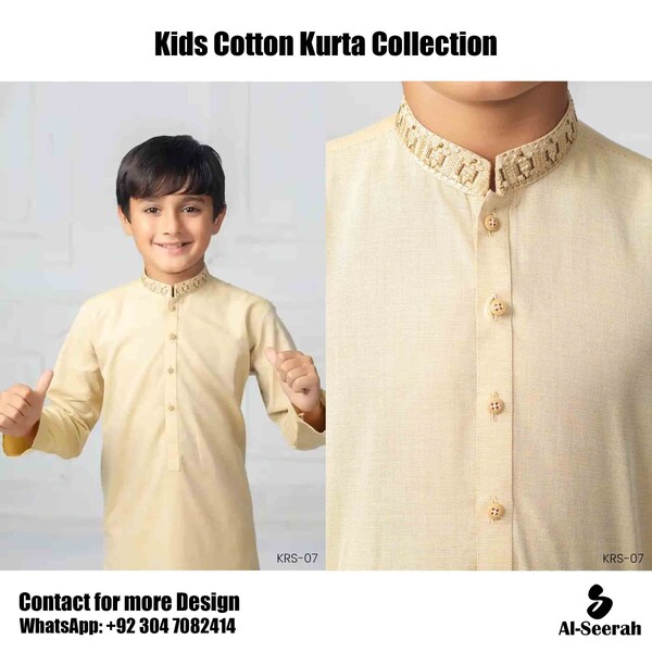 Kids Kurta Pajama, cotton outfit, Dawat Outfit, Kids Shalwar Kameez Clothes, Eid, Ramadan,  Sherwani, Indian