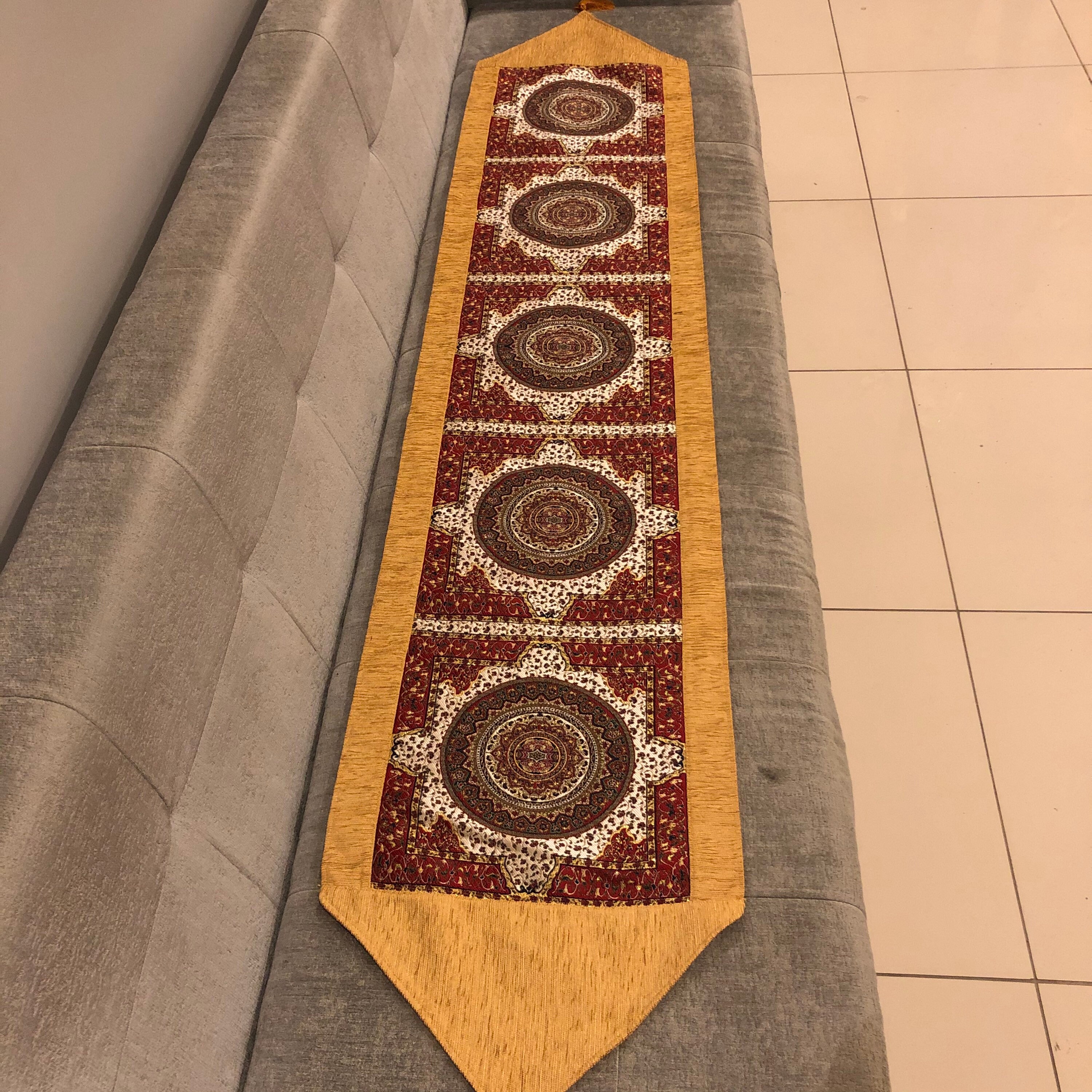 Handgemachte Turksch Bett oder Tischläufer 205 cm Höhe und ...