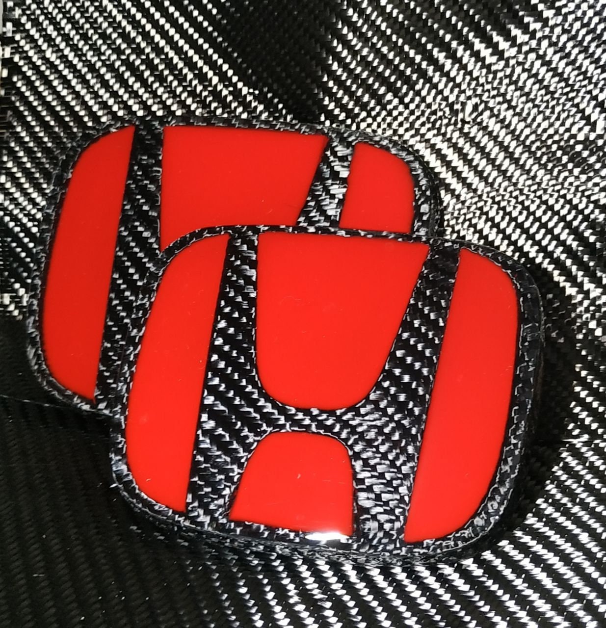 Carbon Fiber Honda Emblem pack 1 x Front 1 x Rear Honda Etsy