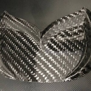 Carbon Fiber Evil M Logo Emblem Badge For Mazda 3 6 Mazda speed CX-5 MX-5 Miata