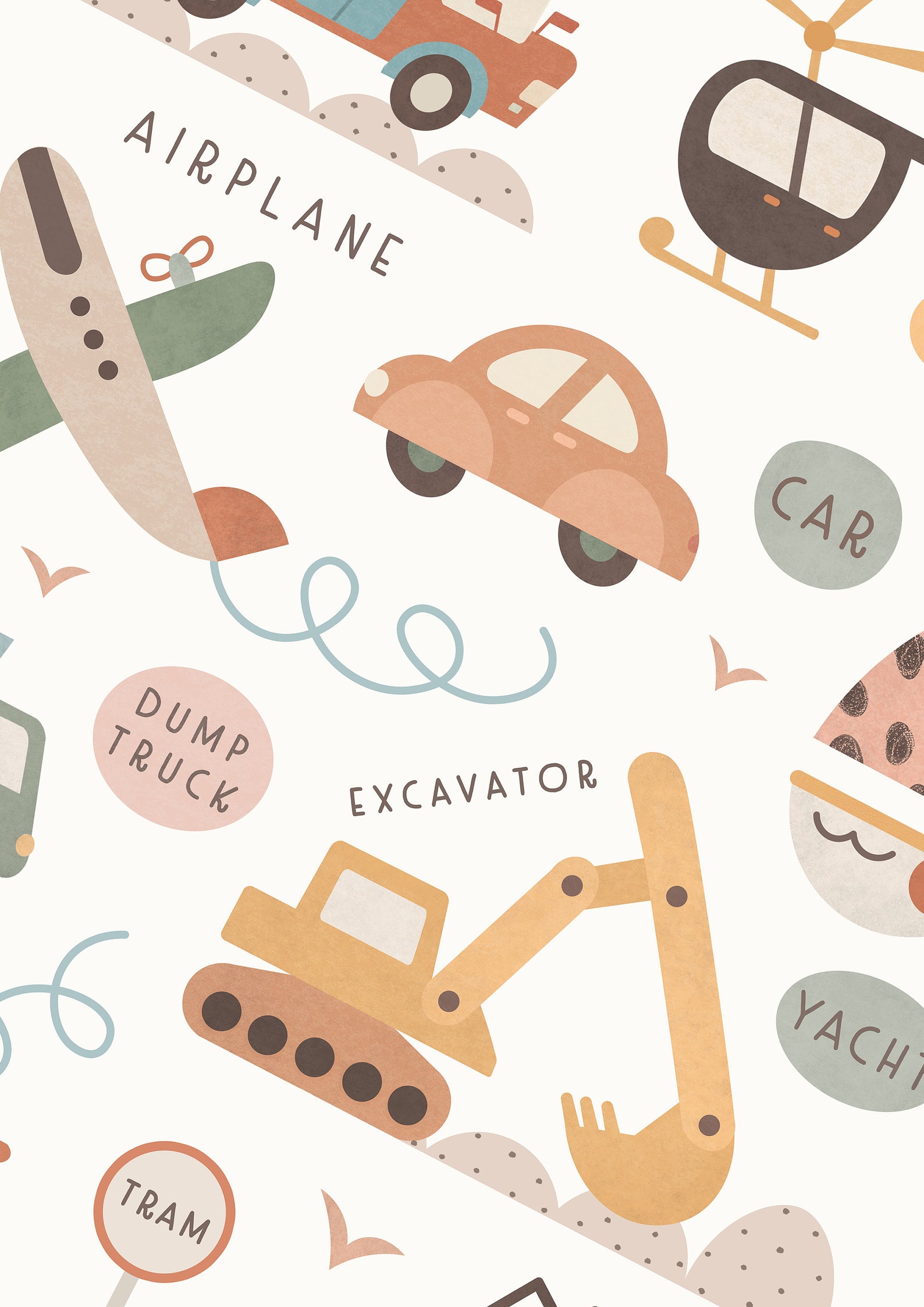 Transport Poster Transport Print Kids Playroom Poster Etsy