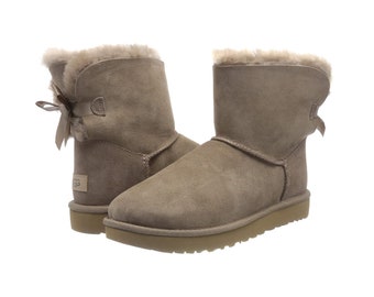 grey bailey bow uggs on sale