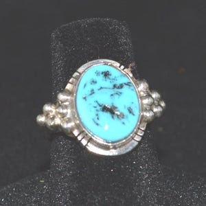 Turquoise & Silver Ring