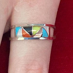 Zuni Inlay Ring