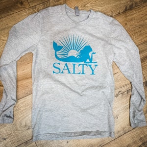 Salty Mermaid Long-Sleeve Shirt