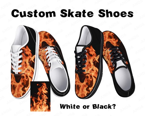 Skate Shoes Custom Skate Shoes Printed Skate Shoes Custom Skater