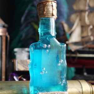 Potion Magique Larmes de Sirènes décorative pour cabinet de curiosité en verre pour sorcières et sorciers image 4