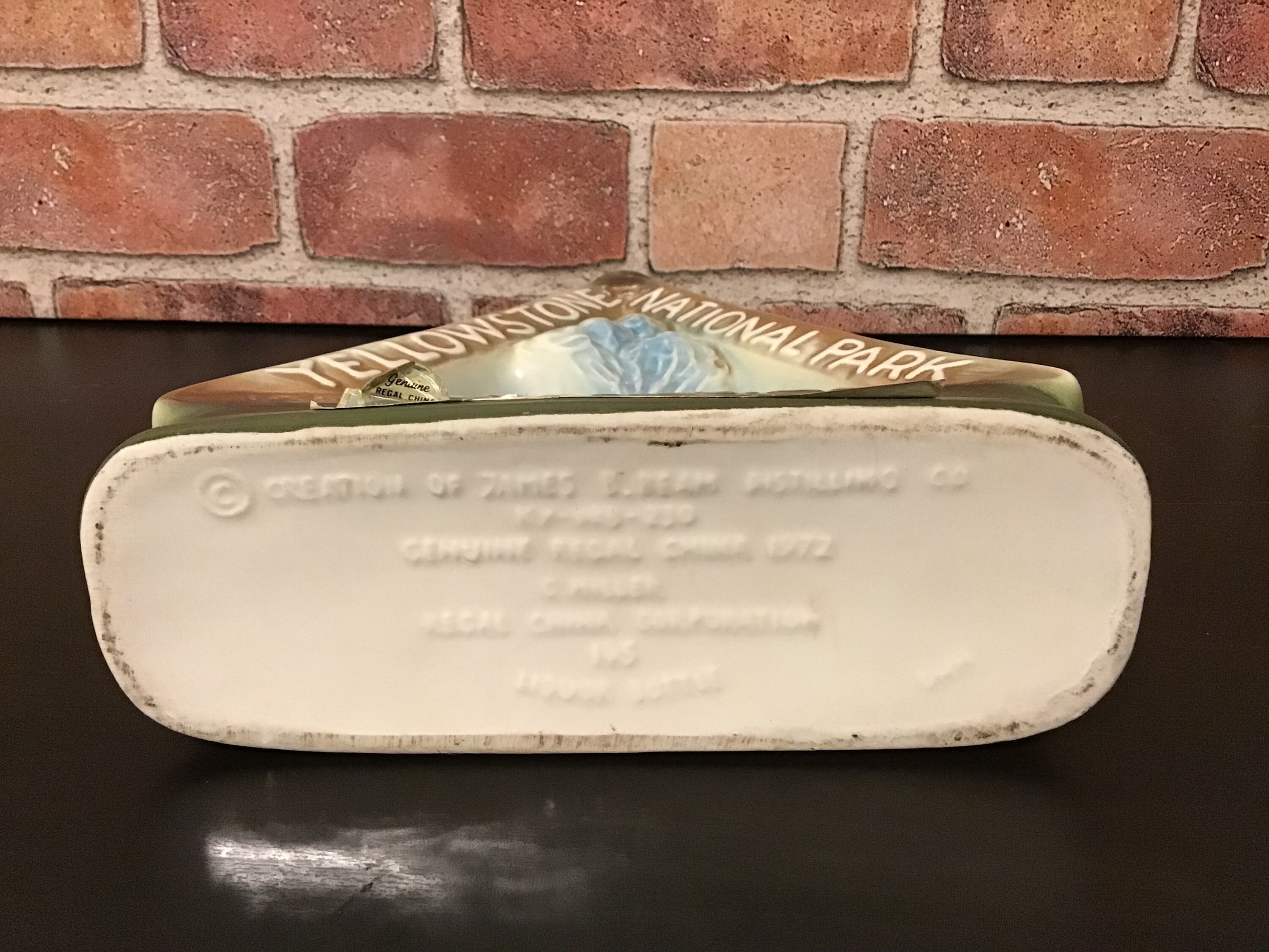 Yellowstone National Park Decanter or Pussers Rum British Navy Decanter