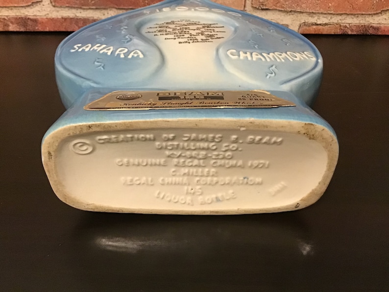 Yellowstone National Park Decanter or Pussers Rum British Navy Decanter