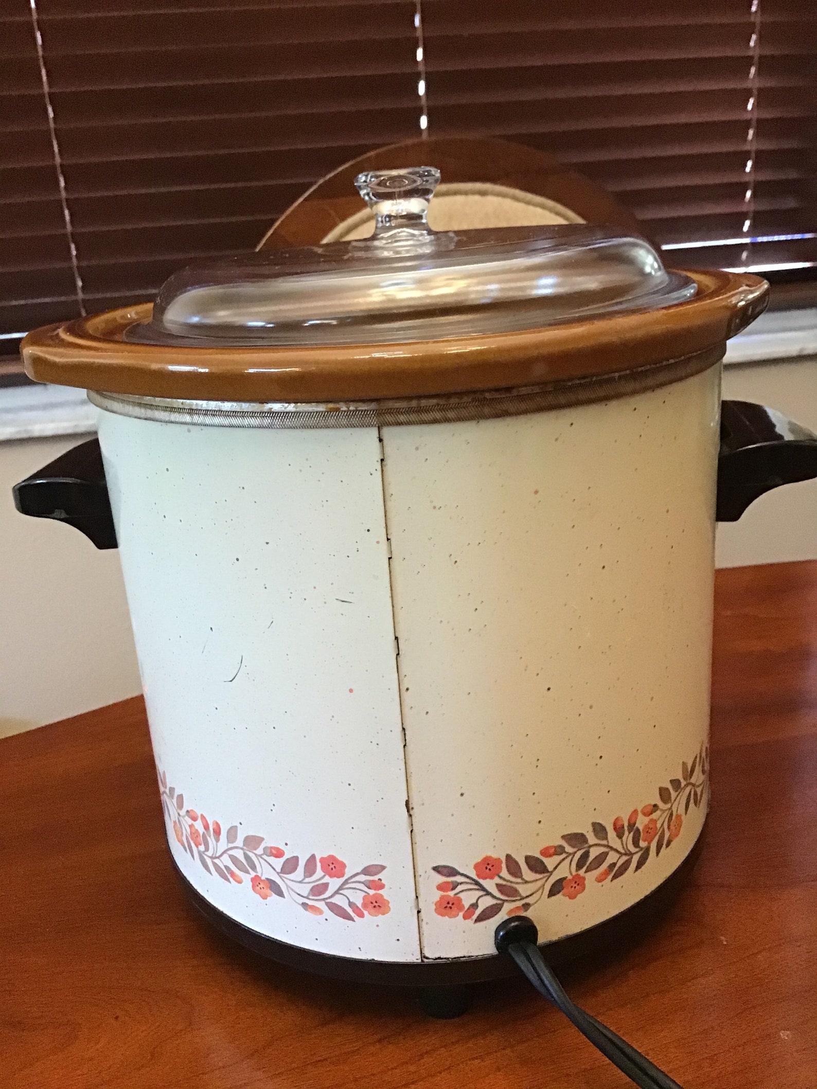Vintage Slow Cooker 1970s Jcpenney Crock Pot Orange and Etsy