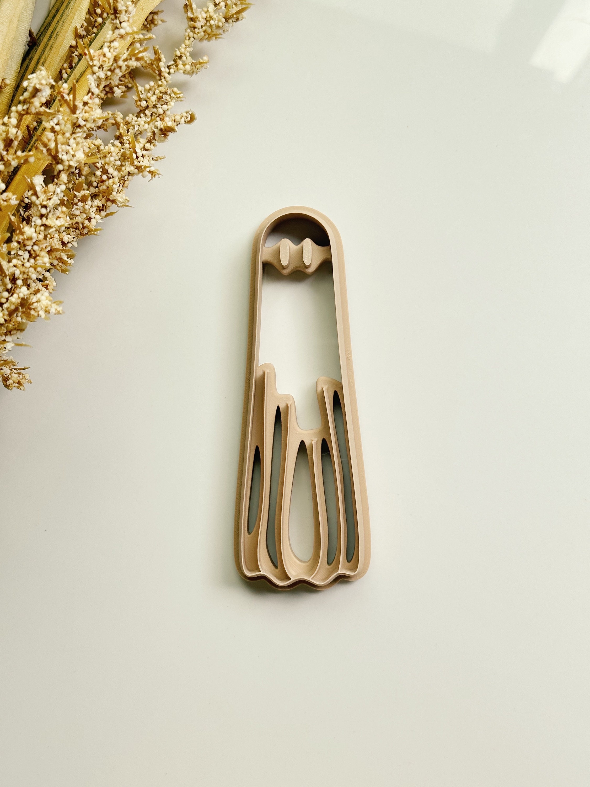 Ghost Bookmark Clay Cutter