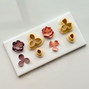 Buildable Flower Clay Cutter