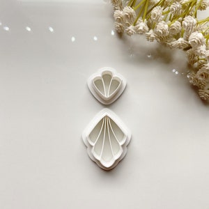 Evie | Embossed 2 Set Clay Cutters