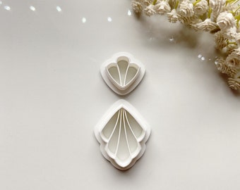 Evie | Embossed 2 Set Clay Cutters