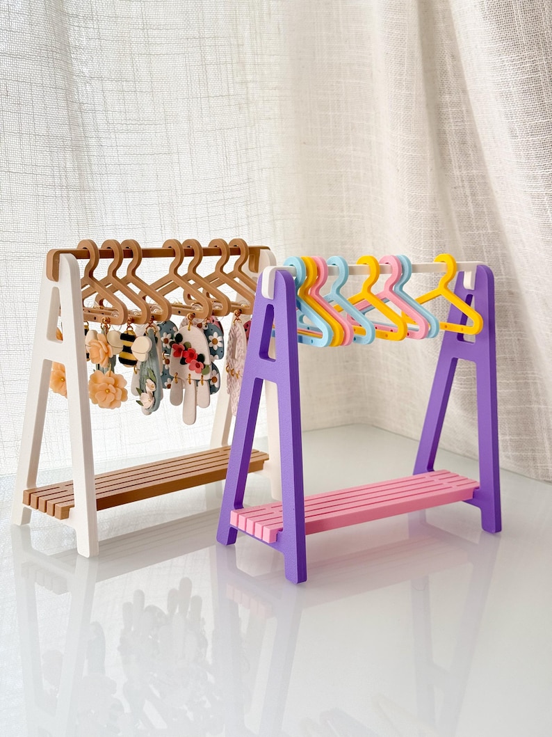 Earring Hanger Rack 3D Printed image 1