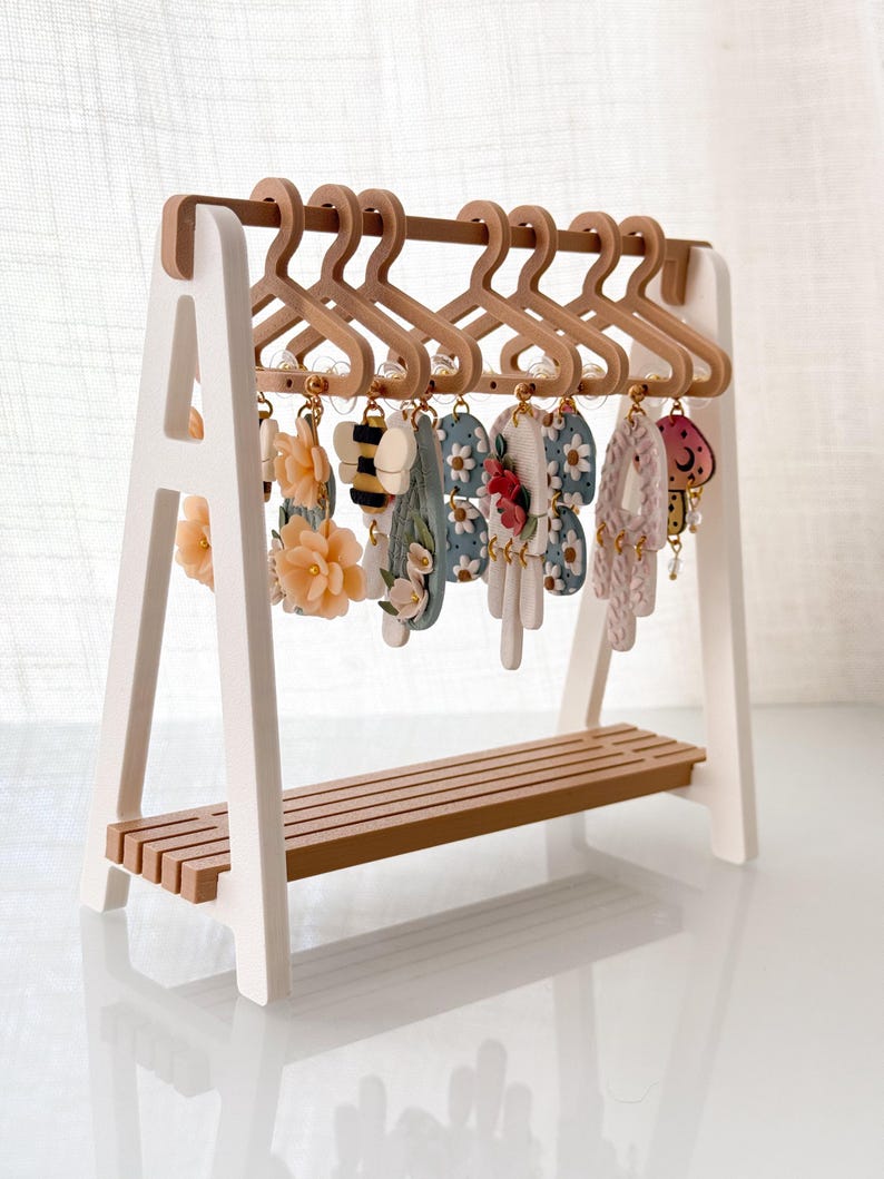 Earring Hanger Rack 3D Printed image 10