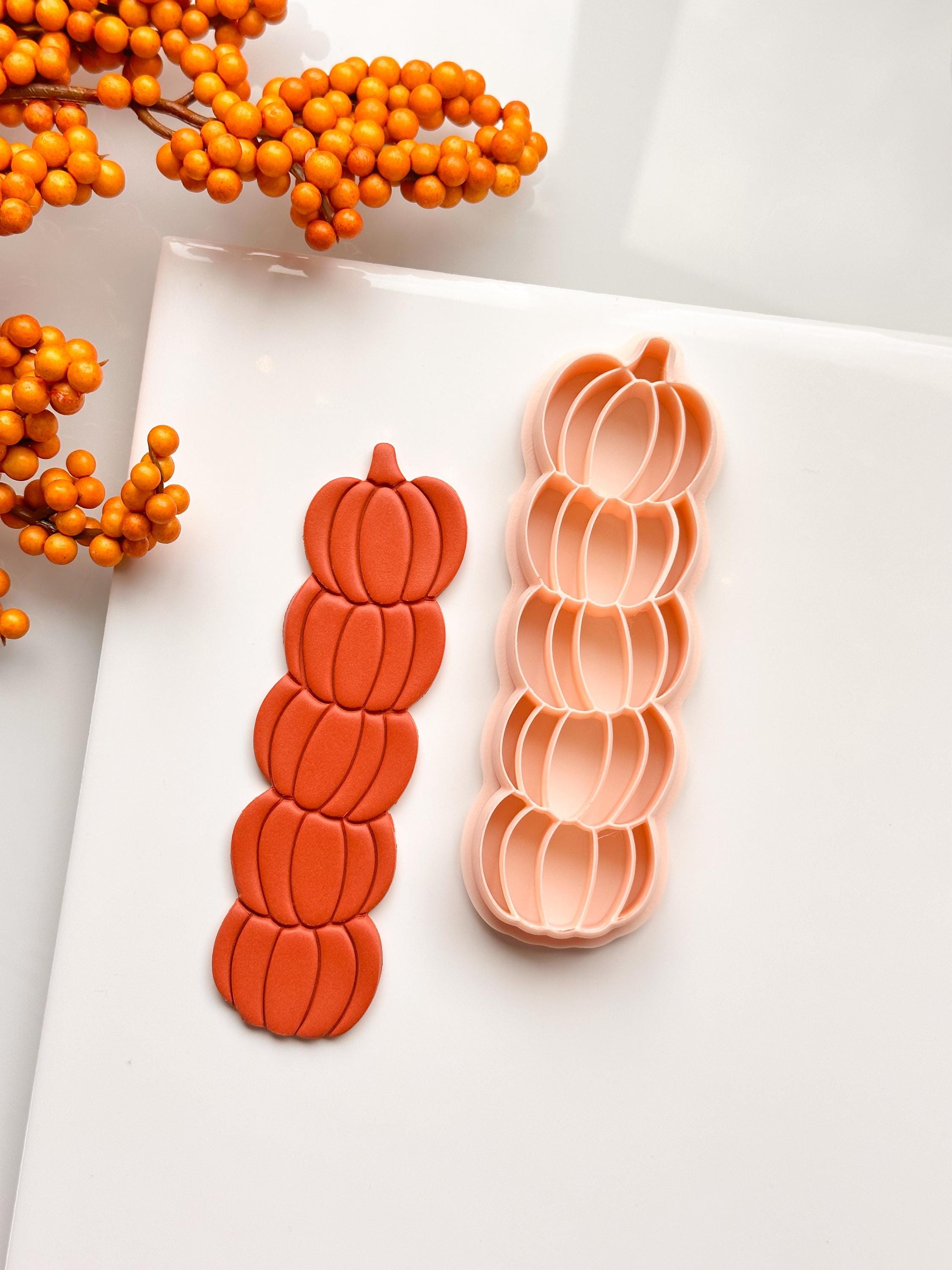 Pumpkin Bookmark Clay Cutter