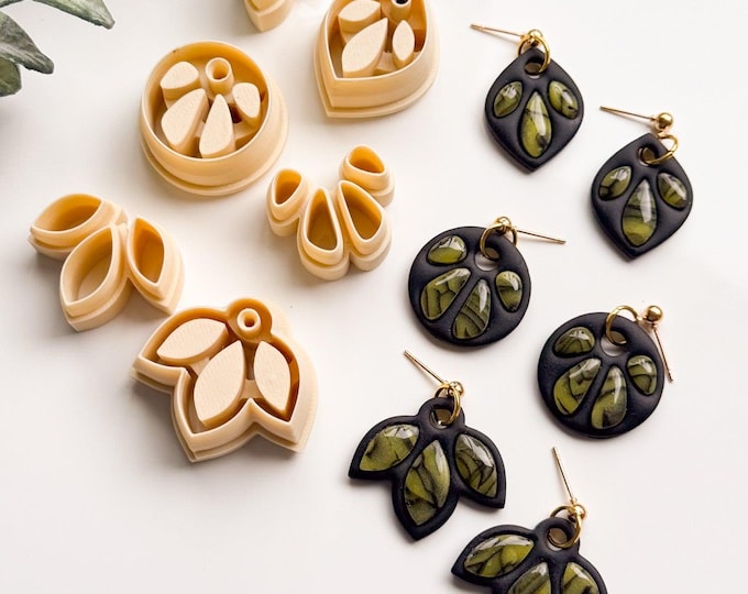 クレイカッター • カプセル（薄型） - ポリマークレイイヤリング