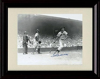 Desktop Frame Babe Ruth Connects Autograph Replica Print Signed Landscape