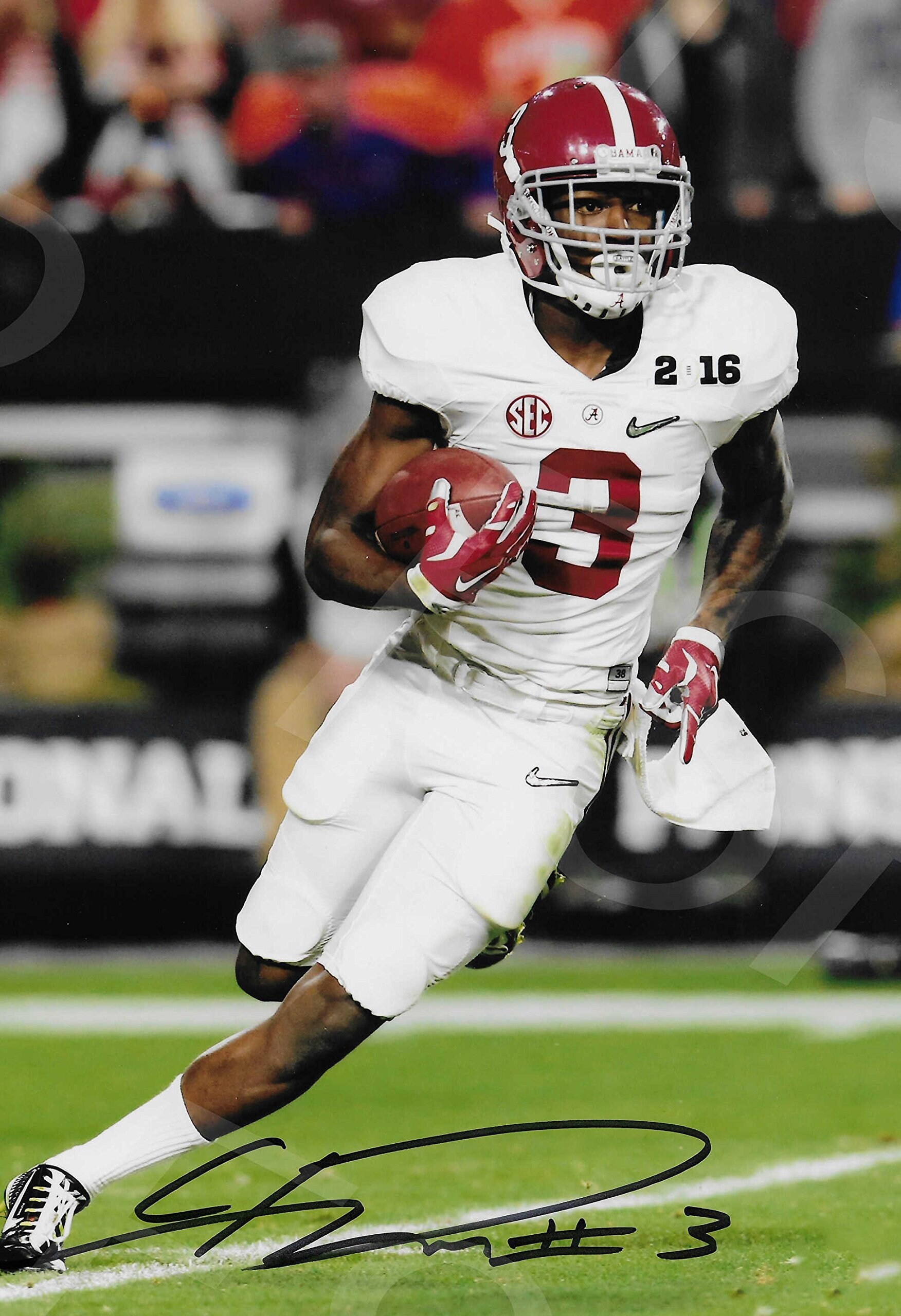 Calvin Ridley Autograph Replica Poster Print Alabama On Etsy
