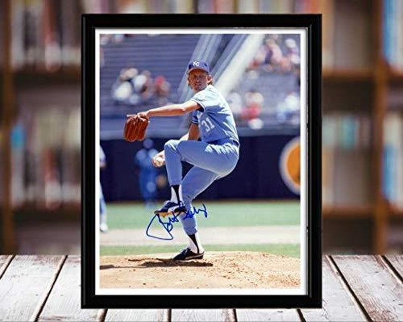 Bret Saberhagen Autograph Replica Print