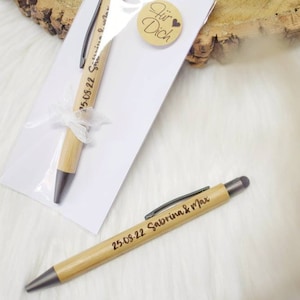 Kugelschreiber l personalisiert l Hochzeit l Gastgeschenk