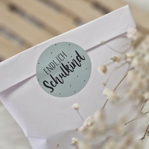 Sticker zur Einschulung / Aufkleber / Thermosticker