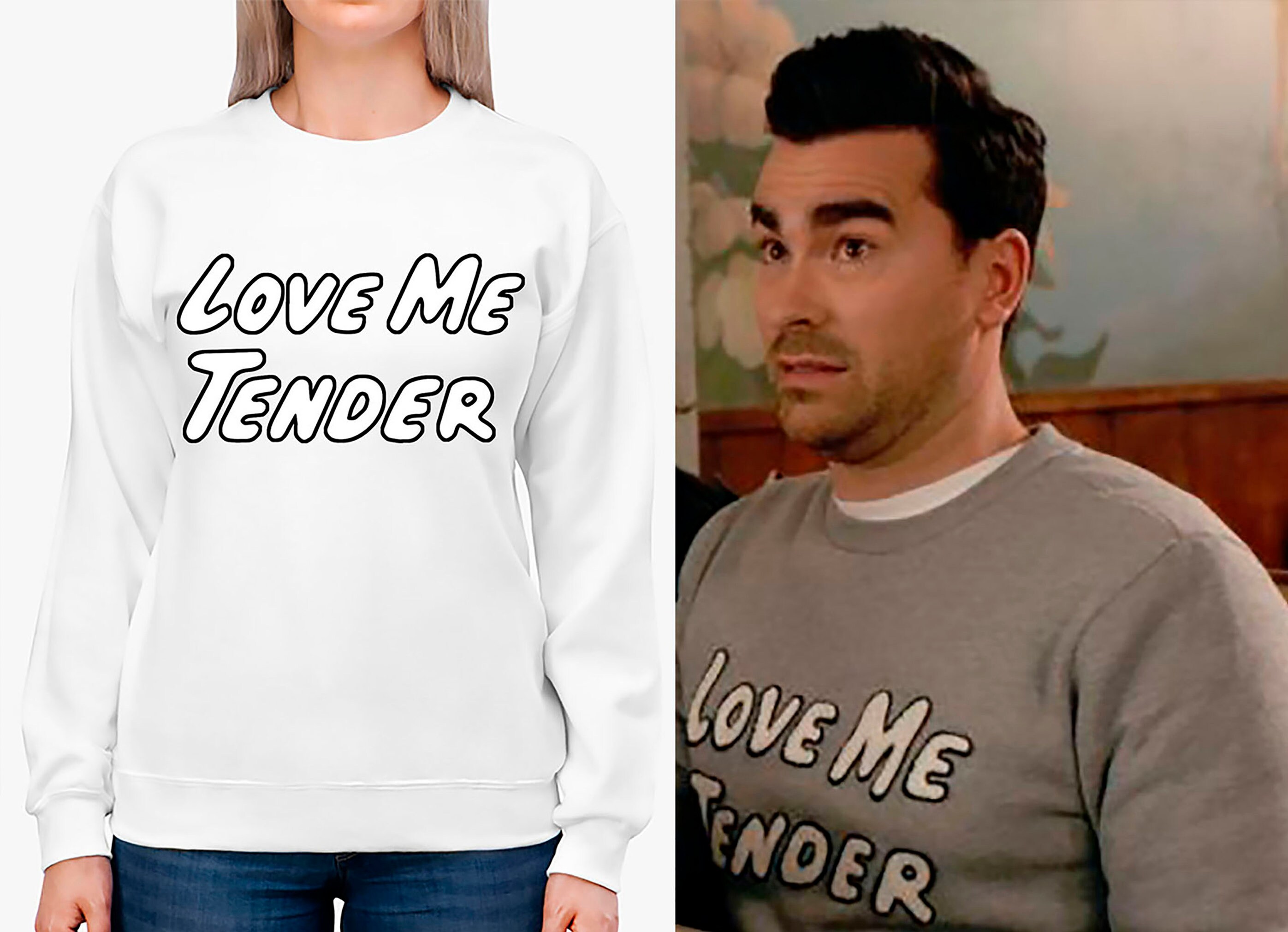Love Me Tender Sweatshirt Unisex From 