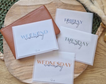 Personalized Mini Vellum Cash Envelope