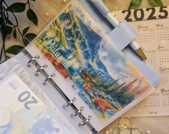 Bulgaria Travel Vellum Cash Envelope for A6 Budget Binder