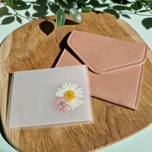 Mini Bargeld Umschläge mit Blumen Design | Brieftaschengröße Budgetierung Umschläge | Bargeld Stopfsystem | Handgemachte Ästhetik