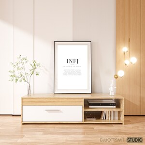 INFJ Personlighetscitat | Digitaltryck | Definition av MBTI-typ | Nedladdningsbar bild 10