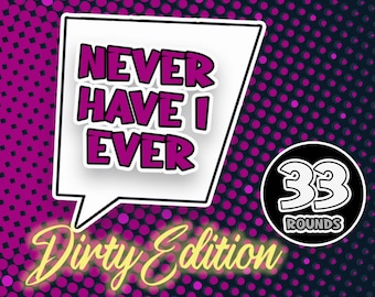 Never Have I Ever DIRTY | Powerpoint Party Game | Virtual Drinking Game  | Virtual Hen Do / Bachelorette Game |Zoom Game | Games for Adults