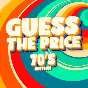 Guess The Price 70s Edition | Powerpoint Party Game | The Price Is Right | Games for Adults and Kids | Trivia Quiz Game | Zoom | Mac & PC