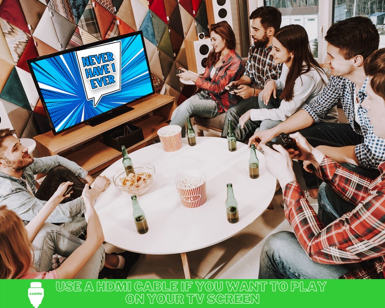 Never Have I Ever Powerpoint Party Game Virtual Drinking Game Zoom Game Virtual Family Game