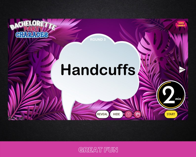 Charades Bachelorette Game PowerPoint Game Party Game Family Party Game Lockdown Game Games For Kids Mac & PC image 7