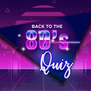 Back to the 80&#39;s Quiz | Party Game | 80s Game | 1980 Party Games | 1980 Trivia Game | 1980 Quiz | PowerPoint Game | PC & Mac