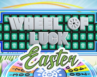 Easter Wheel of Luck | Spin the Wheel Game | Spinning Wheel l PowerPoint Games for Zoom | Easter Game l Family Reunion Game